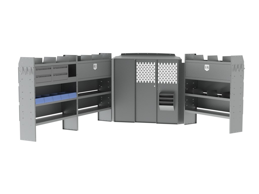 Holman Van Storage System Kit, Security Package – 43TLM