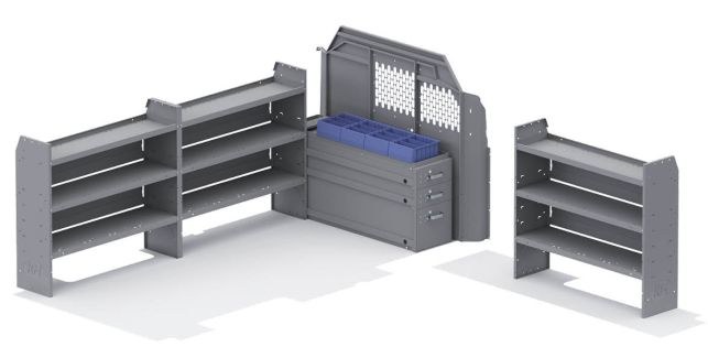 Holman Van Storage System Kit, Ez Base Package – 46TLL