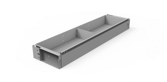 Holman Van Storage System Drawer, For Use with Any Standard Holman Shelf, One Locking Drawer, 51.7 Inch Width X 6 Inch Height X 14.3 Inch Deep – 48152
