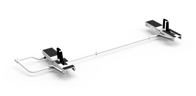 Holman Ladder Rack Drop Down Mechanism, Ez Drop Down Series, For Holman Part Number 4A933 HD Aluminum Ez Drop Down Ladder Rack, White – 4A943