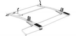 Holman Ladder Rack, Rain Gutter Mount, Multi-Fit, Powder Coated, White, Steel – 4TLSCD