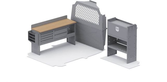 Holman Van Storage System Kit, Locksmith Package – 50TCL