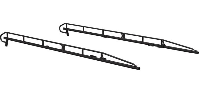 Holman Ladder Rack Side Rail, Pro II Series, Requires Holman Pro II Rack, Black, Steel – 79000