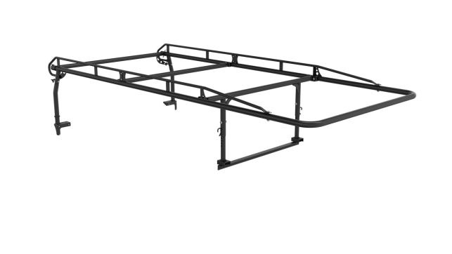 Holman Ladder Rack Side Rail, Pro II Series, Requires Holman Pro II Rack, Black, Steel – 79000