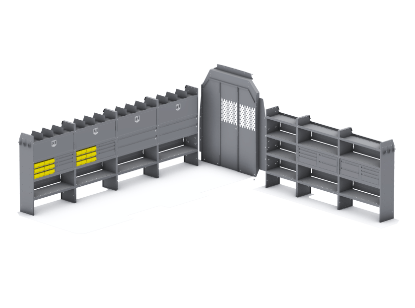 Holman Van Storage System Kit, Fast Fit Max Package – FFM-SEH