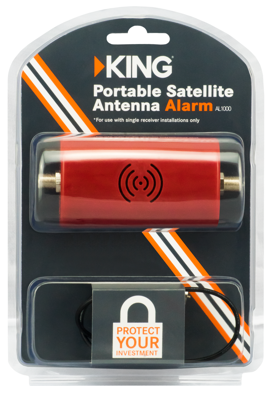 King Satellite TV Antenna Warning Indicator, For Tailgater Antenna, Use to Alert If Antenna Is Disconnected – AL1000