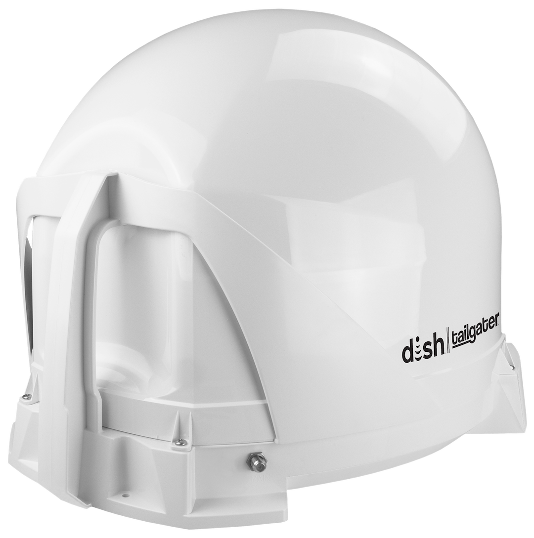 King Satellite TV Antenna, Tailgater ®, Works with Dish® Pay-As-You-Go Programming/ Added to Your Home Dish® Service, Stationary Viewing – DT4400