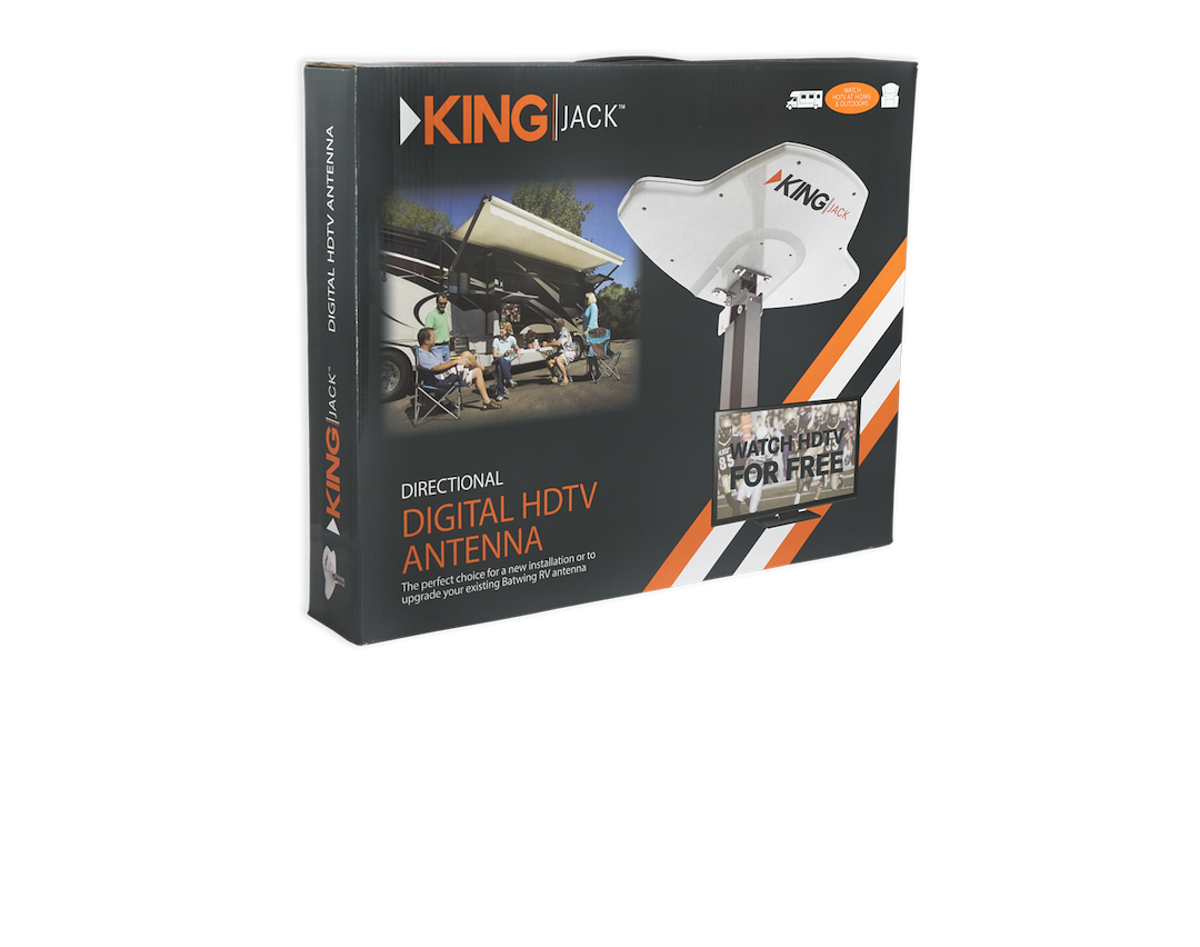 King Broadcast TV Antenna Head, King Jack ™, Replacement Head for King Jack ™ Over-The-Air TV Antennas – OA8301
