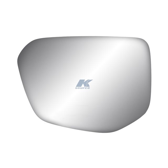 K-Source Exterior Mirror Glass, OE Series, OEM Replacement, With Backing Plate, With Heated Glass, 5-1/8 Inch Height X 6-15/16 Inch Width – 33313
