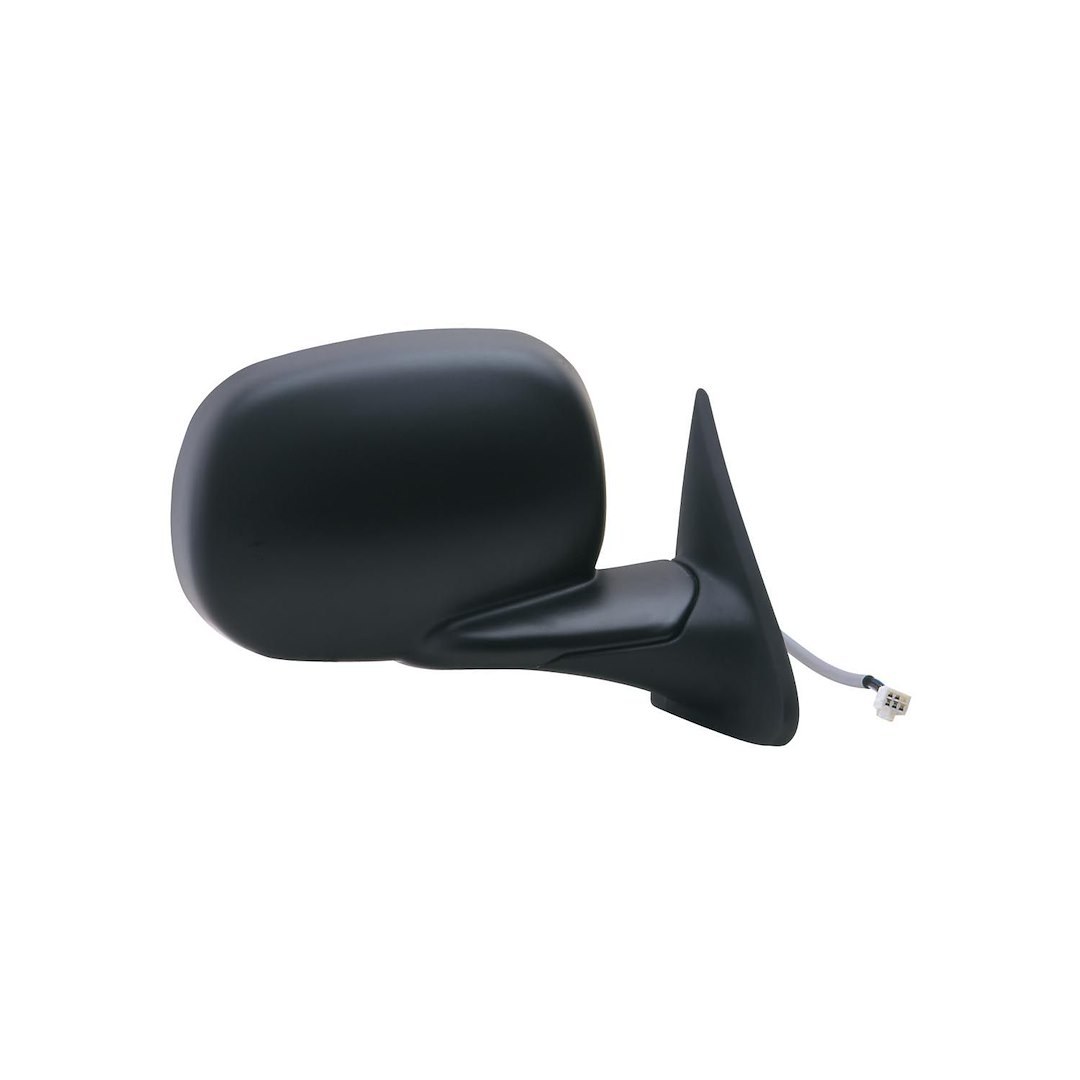 K-Source Exterior Mirror, OEM Replacement, Single, Black, Electric, Foldaway, Without Heated Mirrors, Without Turn Signal Indicators – 60069C