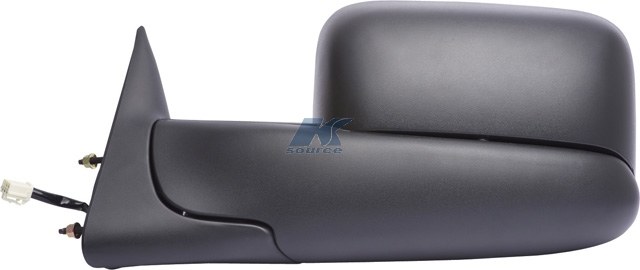 K-Source Exterior Towing Mirror, OEM Replacement, 10 Inch X 7 Inch with a 4-1/2 Inch Spot Mirror, 22 Inch Mirror Extension, Electric – 60180C