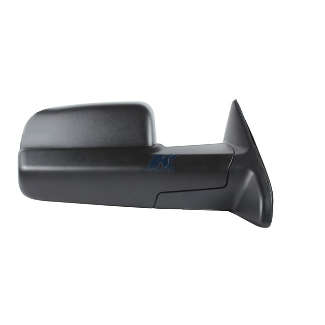 K-Source Exterior Mirror, OEM Replacement, Single, Black, Manual, Folding, Without Turn Signal, Without Heated Mirrors – 60193C