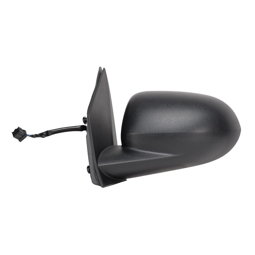 K-Source Exterior Mirror, OEM Replacement, Single, Black, Electric, Non-Foldaway, Without Heated Mirrors, Without Turn Signal Indicators – 60574C