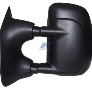 K-Source Exterior Towing Mirror, OEM Replacement, 11 Inch X 7-1/2 Inch Including Lower Spot Mirror, Extended Length 21-1/2 Inch, Manual – 61068F