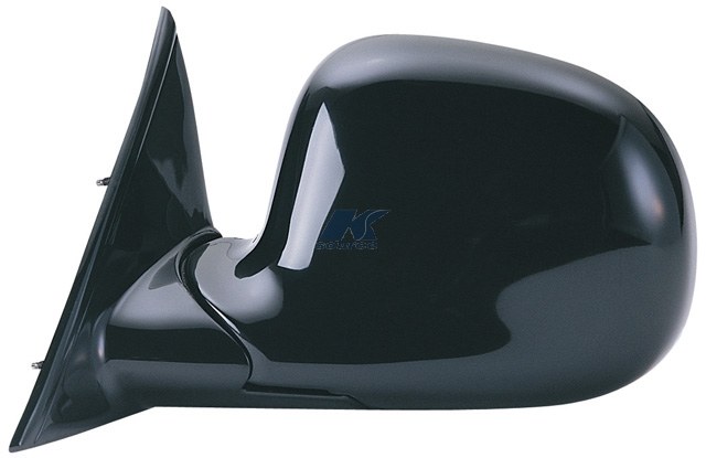 K-Source Exterior Mirror, OEM Replacement, Single, Black, Manual, Foldaway, Without Heated Mirrors, Without Turn Signal Indicators – 62008G