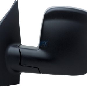 K-Source Exterior Mirror, OEM Replacement, Single, Textured Black, Manual, Foldaway, Without Heated Mirrors, Without Turn Signal Indicators – 62096G