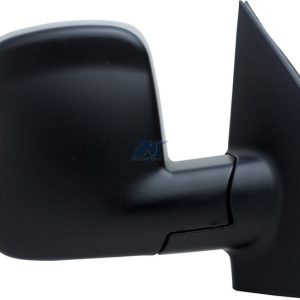 K-Source Exterior Mirror, OEM Replacement, Single, Black, Manual, Foldaway, Without Heated Mirrors, Without Turn Signal Indicators – 62129G