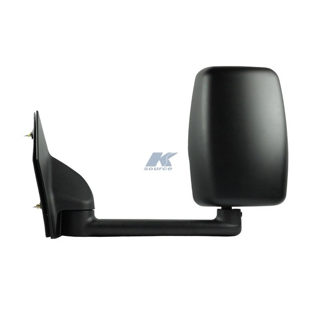K-Source Exterior Mirror, Exterior Towing Mirror, OEM Replacement, Single, Dual Lens, Black, With Ptm Housing, Manual, Foldaway – 62170G