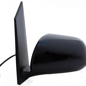 K-Source Exterior Mirror, OEM Replacement, Single, Black, Electric, Foldaway, With Heated Mirrors, Without Turn Signal Indicators – 70136T