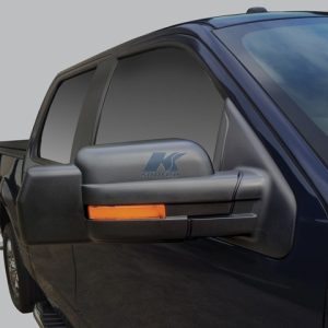 K-Source Exterior Towing Mirror, Snap on, 4-5/8 Inch X 6 Inch, Extends 4-5/8 Inch, Manual, Without Turn Signal, Without Heated Mirrors – 81810