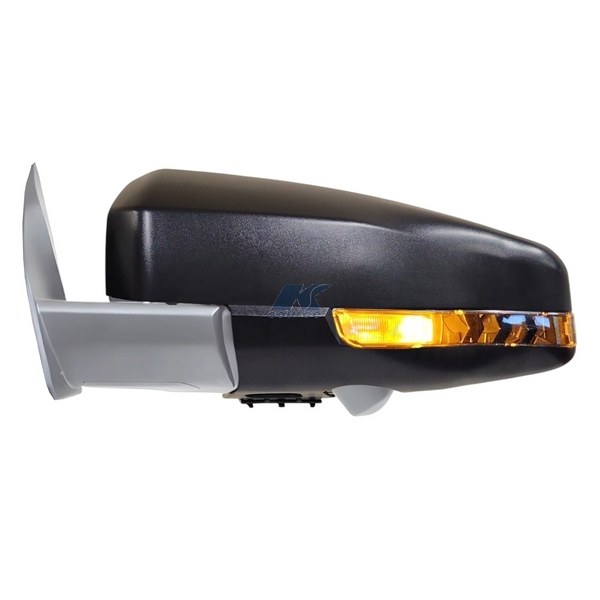 K-Source Exterior Towing Mirror, Snap & Zap, Snap on, Manual, Black, Pair – 81870