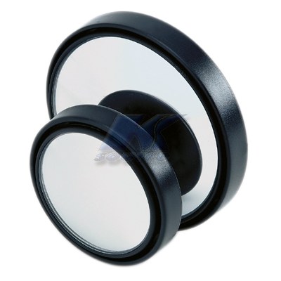 K-Source Blind Spot Mirror, 2 Inch Round, Without Turn Signal Indicator, Comes with Double Sided Tape for Installation – C0200