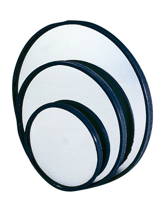 K-Source Blind Spot Mirror, 3-3/4 Inch Round, Without Turn Signal Indicator, Comes with Double Sided Tape for Installation – C037