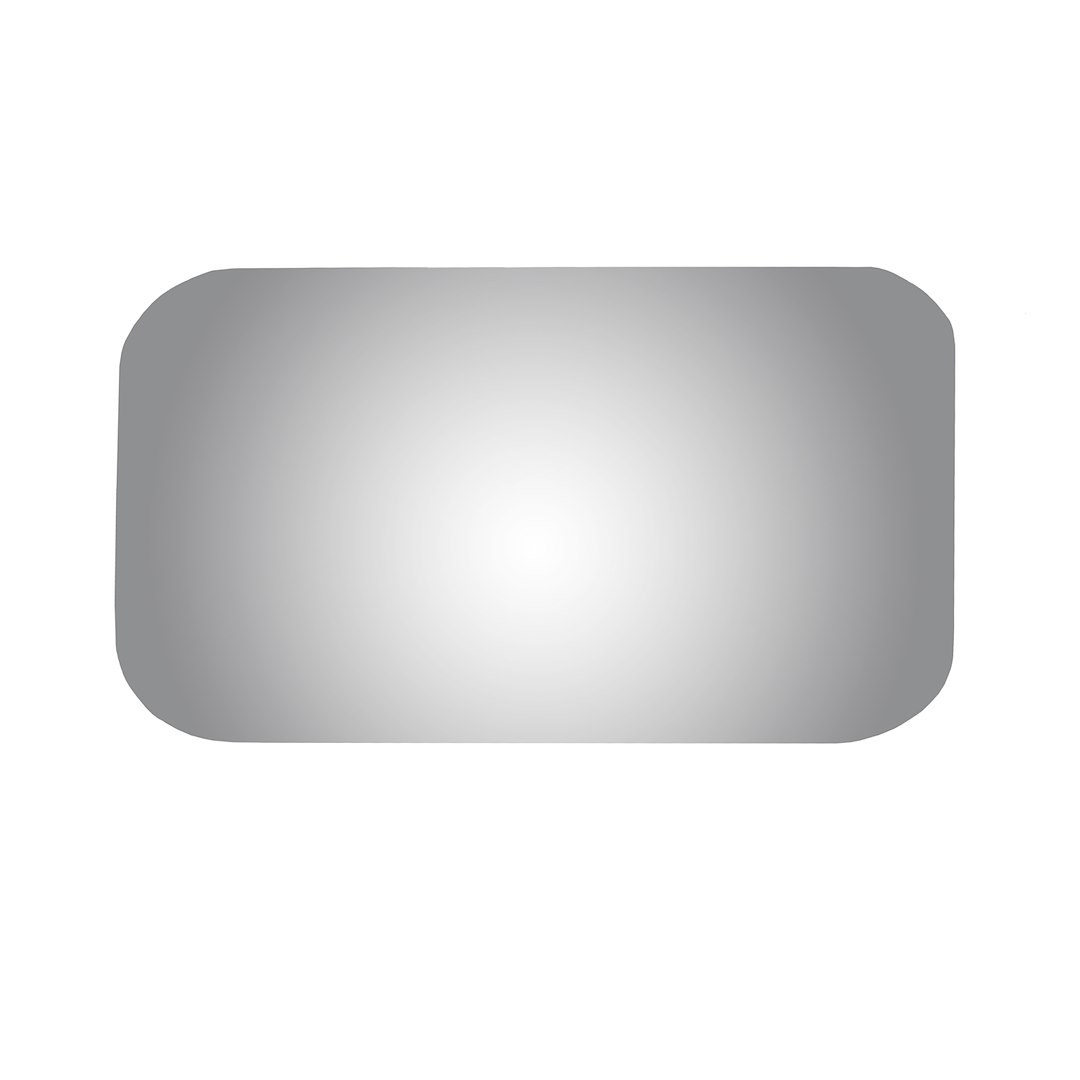 K-Source Blind Spot Mirror, 1-9/16 Inch X 2-15/16 Inch, Without Turn Signal Indicator, Comes with Suction Cup for Installation – C0770