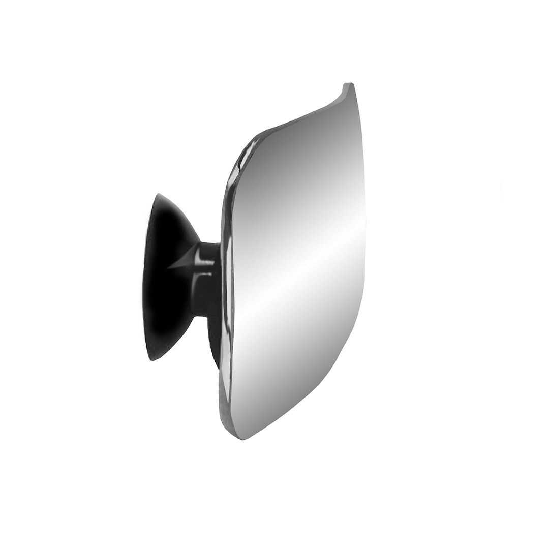 K-Source Blind Spot Mirror, 1-9/16 Inch X 2-15/16 Inch, Without Turn Signal Indicator, Comes with Suction Cup for Installation – C0770