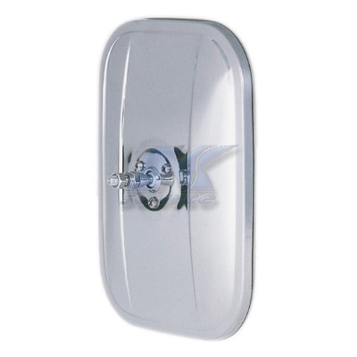 K-Source Exterior Mirror, Aftermarket Replacement, Single, Chrome, Manual, Non-Foldaway, Without Heated Mirrors – RH057
