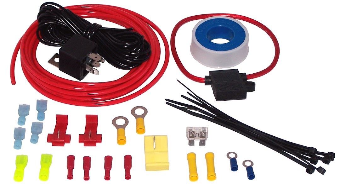 Kleinn Air Air Horn Wiring Kit, Used for Installing Kleinn Air Horns, 12 Volt – 6850