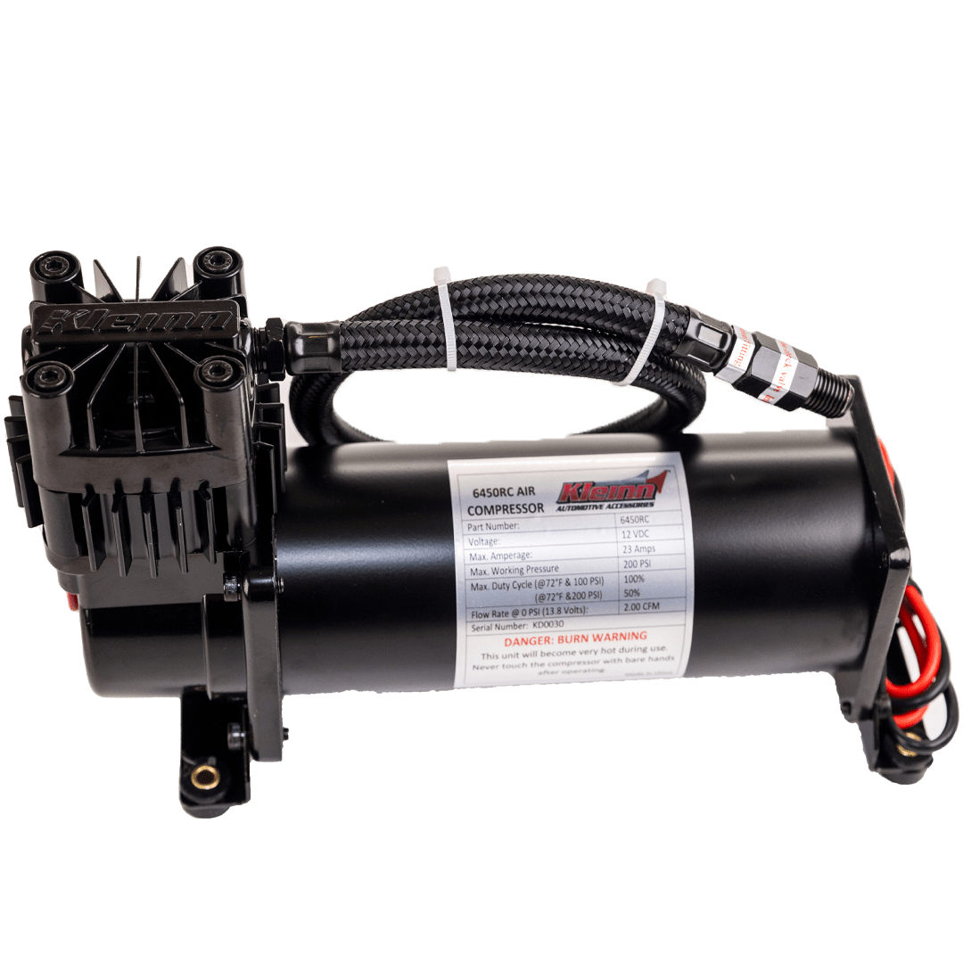 Kleinn Auto Air Compressor, Onboard Air™, For Air Horn Use, 150 PSI Maximum Working Pressure, 1.03 Cubic Feet Per Minute (cfm) at 0 PSI – FSD23-OBA