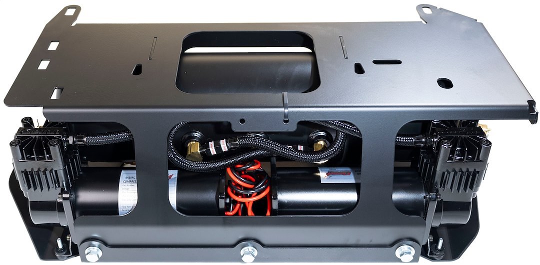 Kleinn Auto Air Compressor, Onboard Air™, Bolt on, 150 PSI Maximum Working Pressure, 2.8 Gallon Air Tank – JL-JK-OBA