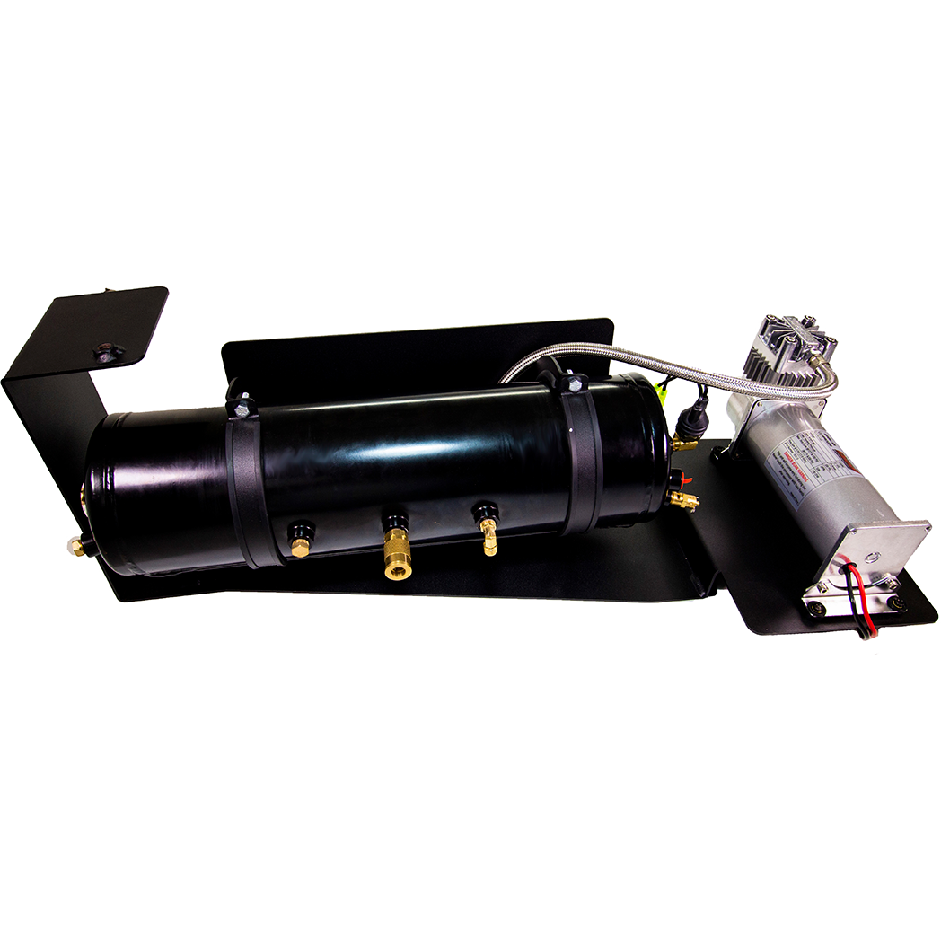 Kleinn Auto Air Compressor, Onboard Air™, Bolt on, 150 PSI Maximum Working Pressure, 2.8 Gallon Air Tank – JT-OBA
