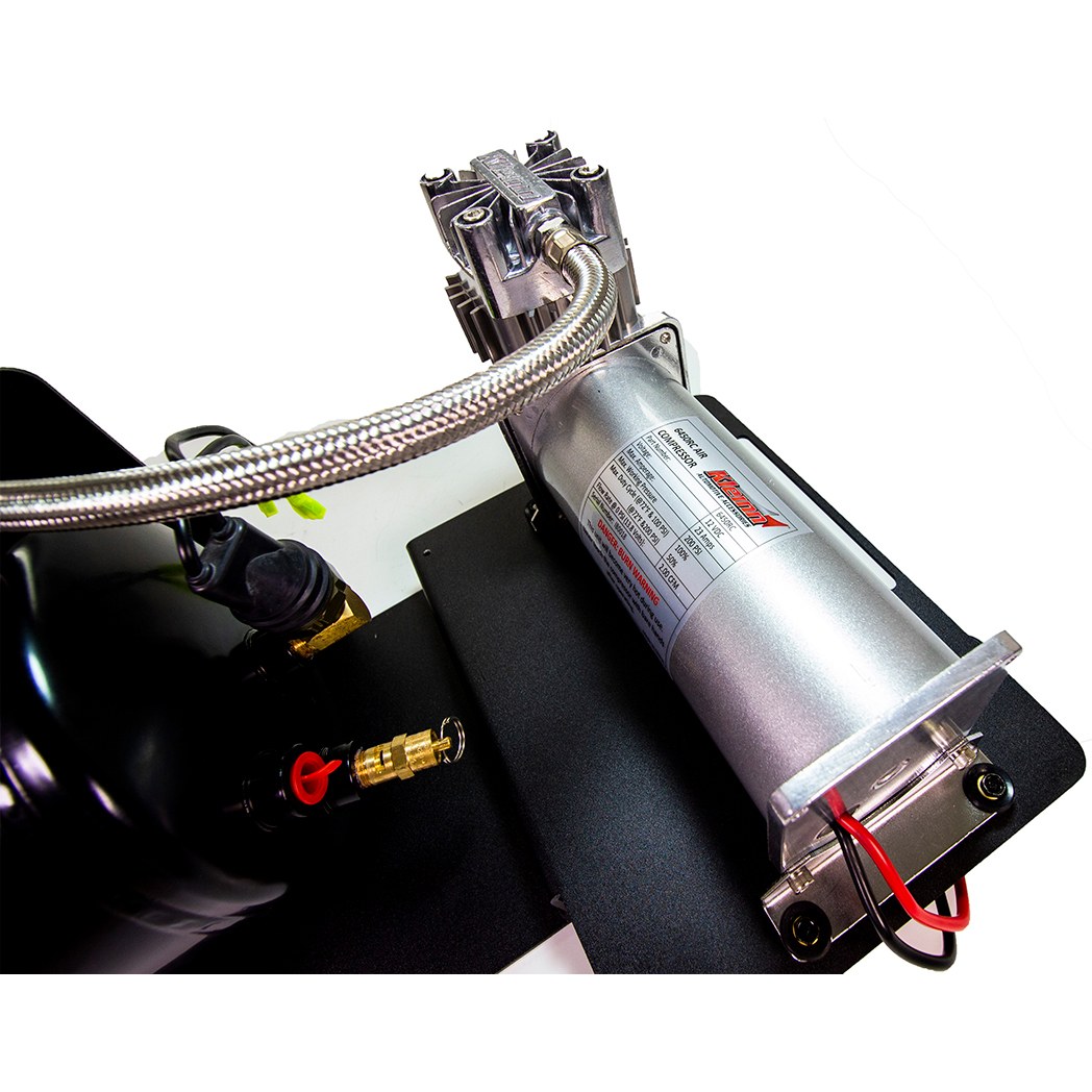 Kleinn Auto Air Compressor, Onboard Air™, Bolt on, 150 PSI Maximum Working Pressure, 2.8 Gallon Air Tank – JT-OBA