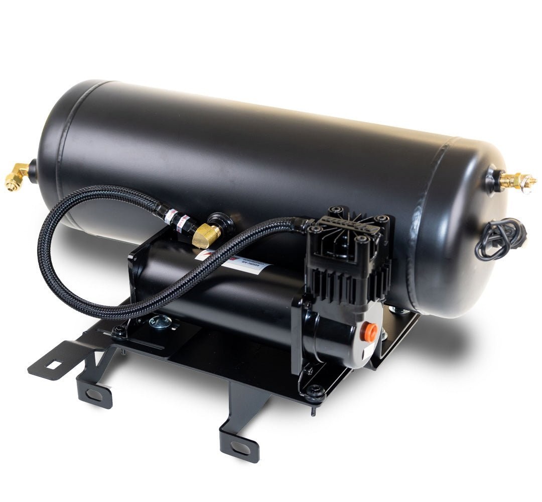 Kleinn Auto Air Compressor, Onboard Air™, Bolt on, 150 PSI Maximum Working Pressure, 2.6 Gallon Air Tank – RAM19-OBA