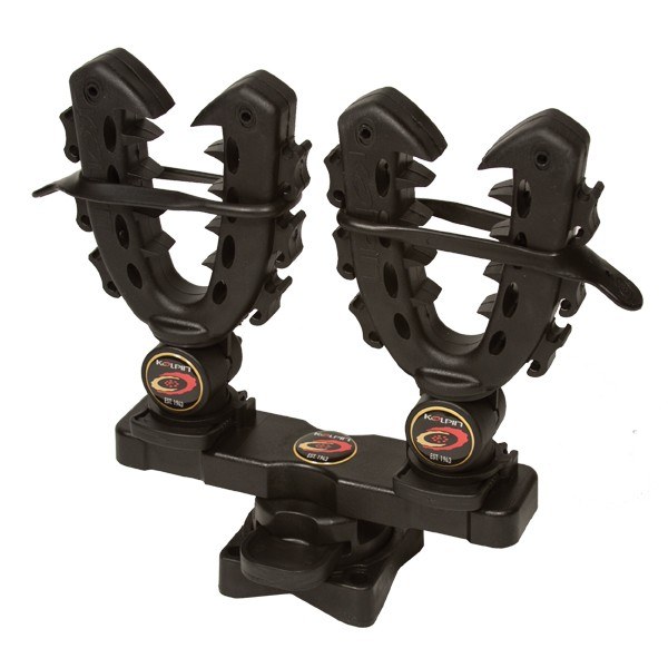 Kolpin Multi Purpose Accessory Mount, Rhino Grip XL Double, Mounts Tools/ Guns/ Bows/ Fishing Poles – 21515