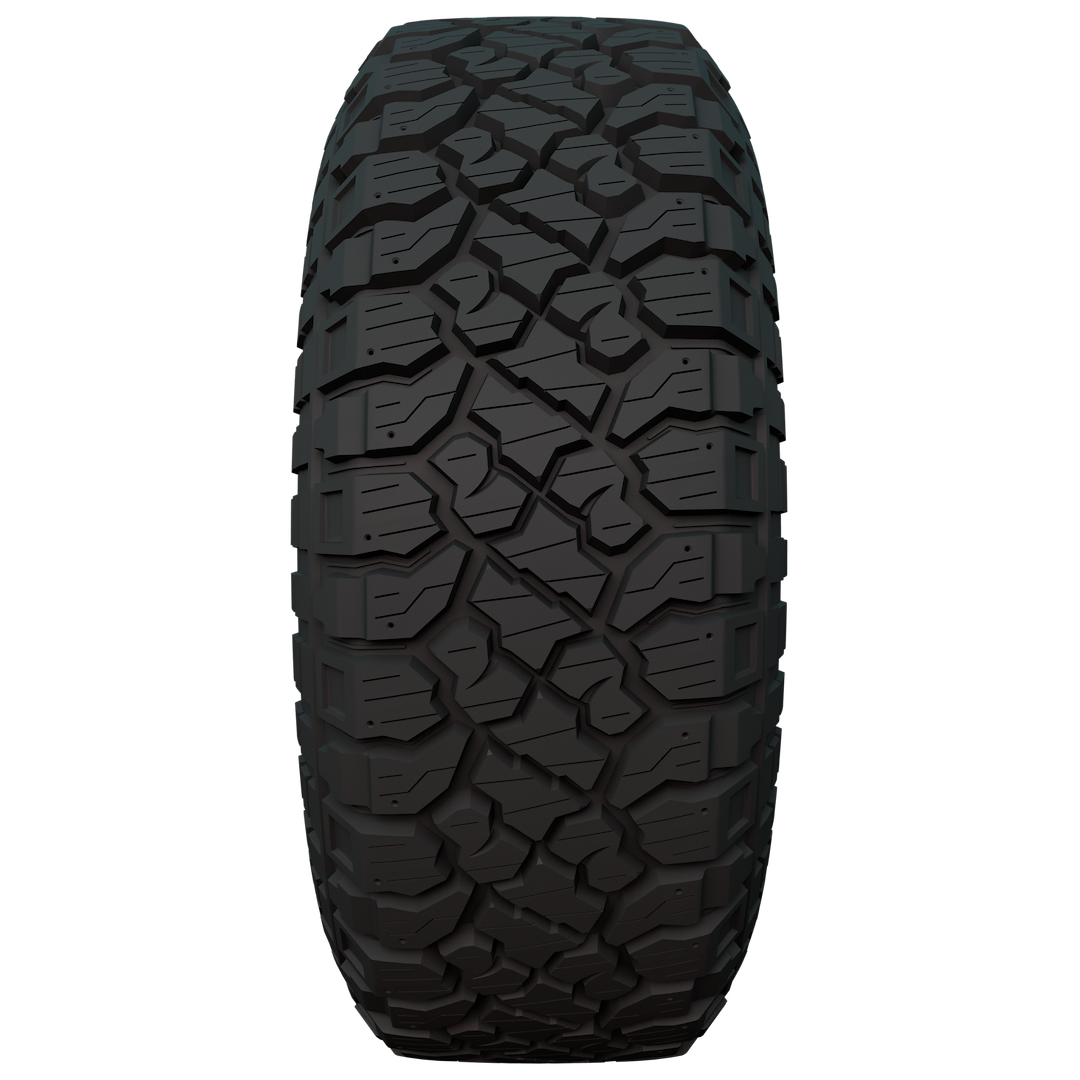 Kenda Tire, Klever R/T, LT35 X 12.50R17, All Terrain Light Truck and SUV, Studdable, Radial, Raised Red Letter, Tubeless – 601034