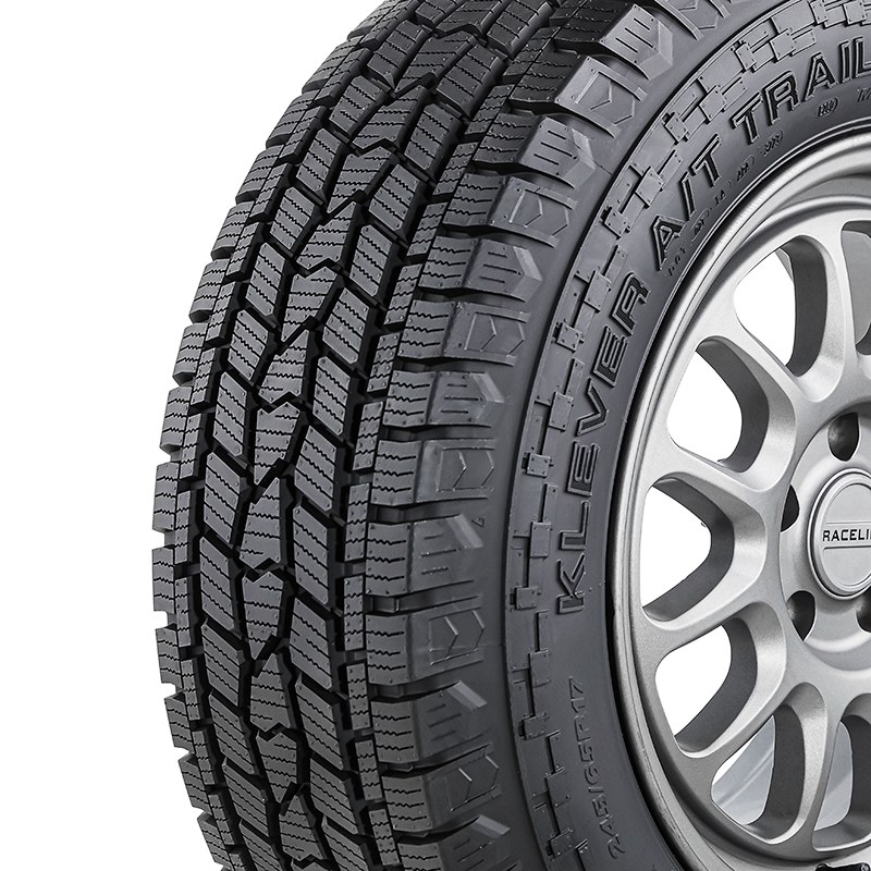 Kenda Tire, Klever A/T Trail, P275 X 60R20, All Terrain Light Truck and SUV, Steel Belted, Radial, Black Sidewall, Non-Directional – 615A15