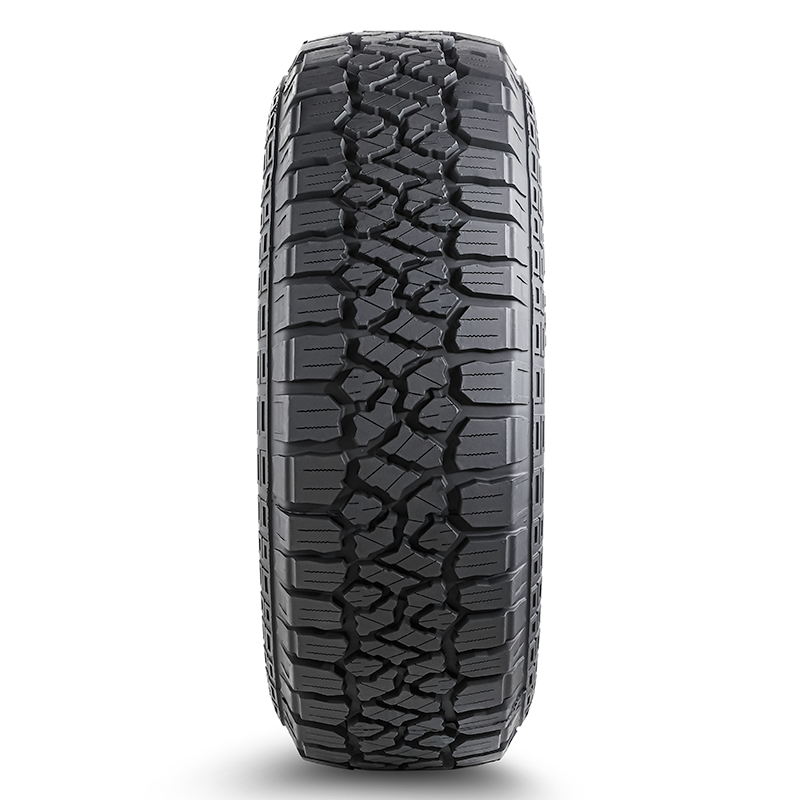 Kenda Tire, Klever A/T2, LT33 X 12.50R20, All Terrain Light Truck and SUV, Steel Belted, Radial, Raised Black Letter, Non-Directional – 628051