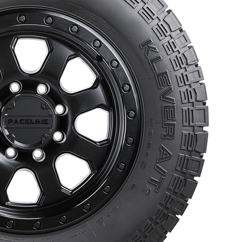 Kenda Tire, Klever A/T2, LT33 X 12.50R20, All Terrain Light Truck and SUV, Steel Belted, Radial, Raised Black Letter, Non-Directional – 628051