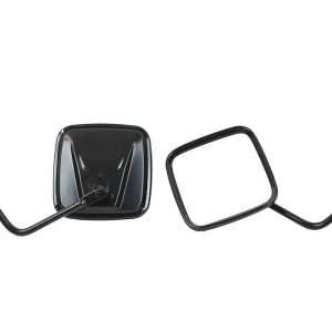 Kentrol Exterior Mirror, Outback Mirror, Set of 2, Black, Manual, Without Turn Signal Indicator, With 2 Mirror Heads and Mounting Hardware – 50443