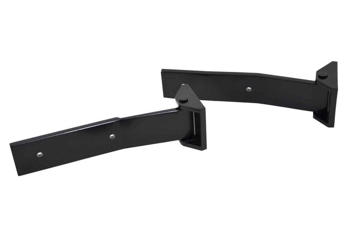 Kentrol Tailgate Hinge, Powder Coated, Gloss Black, Stainless Steel, Set of 2, With Hardware – 50578