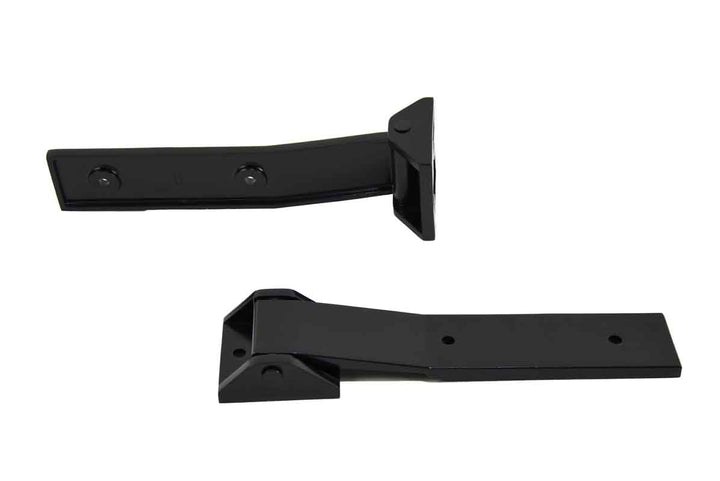 Kentrol Tailgate Hinge, Powder Coated, Gloss Black, Stainless Steel, Set of 2, With Hardware – 50578