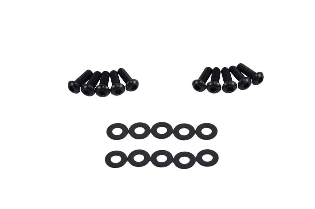 Kentrol Tailgate Hinge, Powder Coated, Gloss Black, Stainless Steel, Set of 2, With Hardware – 50578