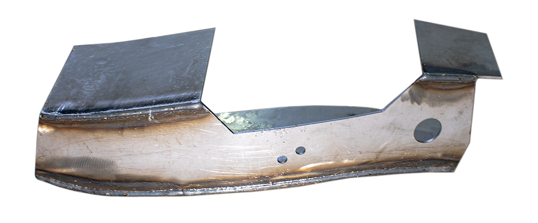 Kentrol Replacement Frame Section, Rust Buster, Front Right Frame Section, Raw, 0.125 Cold Rolled Steel, Welding Required – RB7119R