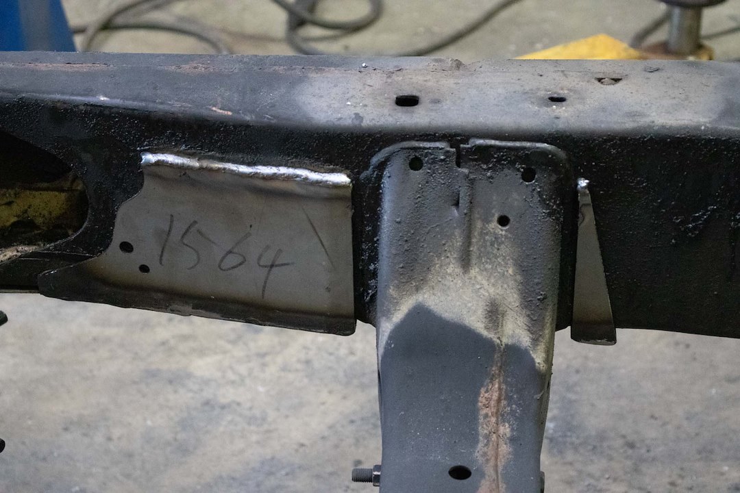 Kentrol Replacement Frame Section, Rust Buster, Left Center Frame Section, 18-1/2 Inch Length, Raw, Steel, Welding Required – RB7130L