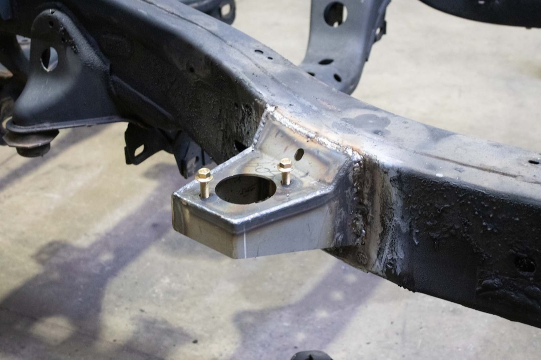 Kentrol Replacement Frame Section, Rust Buster, Left Front Body Mount, Raw, Steel, Welding Required – RB7138L