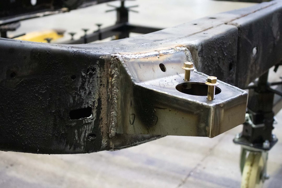 Kentrol Replacement Frame Section, Rust Buster, Left Front Body Mount, Raw, Steel, Welding Required – RB7138L