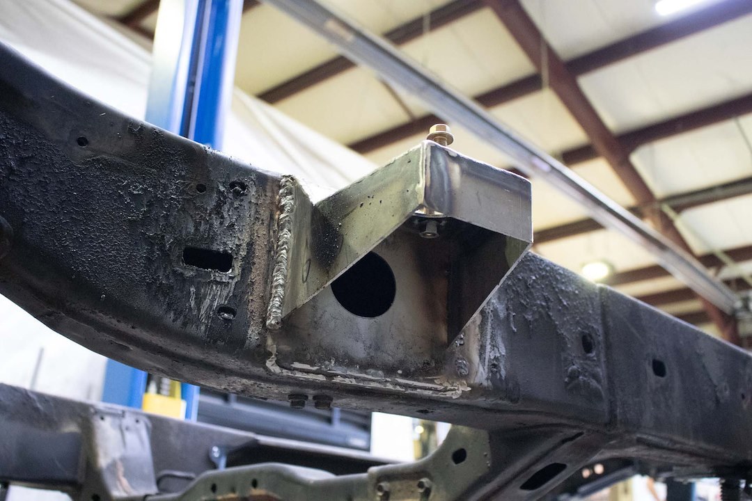 Kentrol Replacement Frame Section, Rust Buster, Left Front Body Mount, Raw, Steel, Welding Required – RB7138L